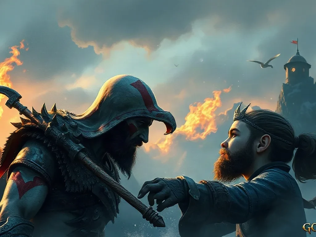 Artwork for God of War Ragnarök